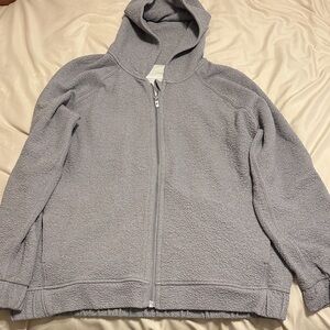 lululemon athletica Gray Hooded Jacket